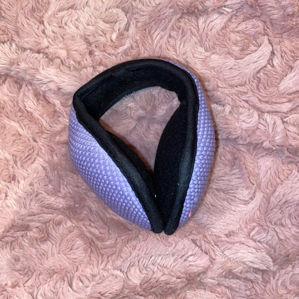 Purple ear muffs